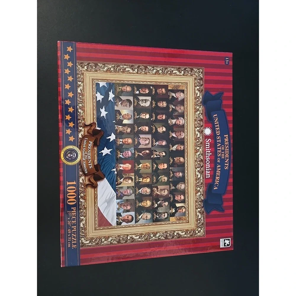 Smithsonian Presidents of the United States 1000 Piece Jigsaw‎ Puzzle Karmin